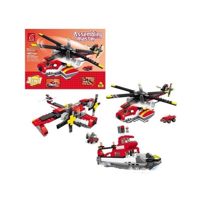 Конструктор AUSINI 25712 "Assembling master", 427 деталей, 3в1, у коробці