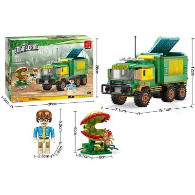 Конструктор AUSINI 29606 (12/2) "Jungle Engineering", 313 деталей, у коробці
