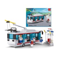 Конструктор AUSINI 25727 (12/2) "City", 351 деталь, у коробці