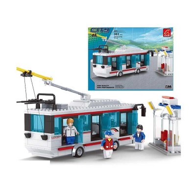 Конструктор AUSINI 25727 (12/2) "City", 351 деталь, у коробці