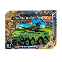 Конструктор "Військова техніка" 42903 (36) "Teko", 269 деталей, БТР PATRIA AMV