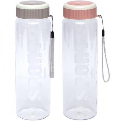 Пляшка для води пластик 0,9л XH-37