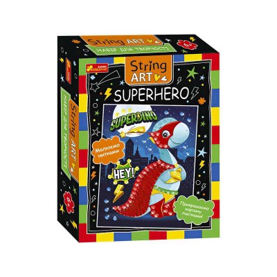 Набір для творчості "String ART Superhero" 10100522У (26) "Ранок"