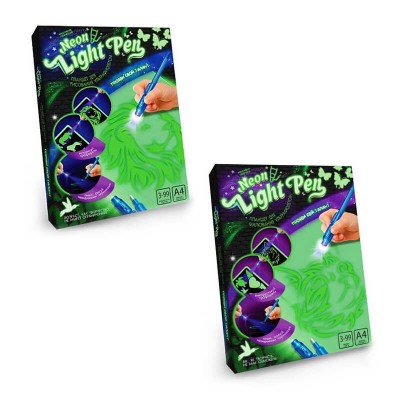 Планшет для малювання ультрафіолетом "NEON LIGHT PEN" NLP-01-01U,NLP-01-02U УКР. (10) "Danko toys"