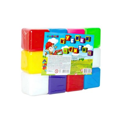 Дитячий набір Кубик Сіті 12 028 BAMSIC 12 штук, в сітці в магазині autoplus, з доставкою по Україні, краща ціна