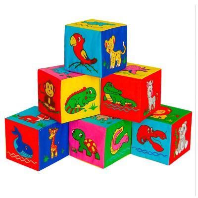 Набір MC 090601-11 кубиків "Зоопарк" (20) "Масік", 6 кубиків, в пакеті в магазині autoplus, з доставкою по Україні, краща ціна