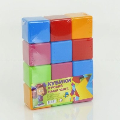 Кубики великі 12 шт. 14067 M-TOYS в магазині autoplus, з доставкою по Україні, краща ціна