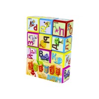 Кубики Абетка 12 шт 18231 велика M Toys , УКРАЇНСЬКА МОВА