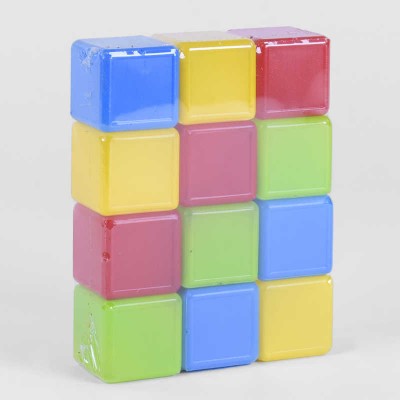 Кубики кольорові 12 шт. 05062 M Toys в магазині autoplus, з доставкою по Україні, краща ціна