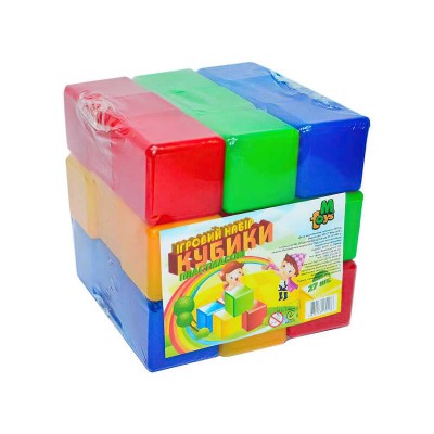 Кубики кольорові 27 шт. (9) 09064 M Toys