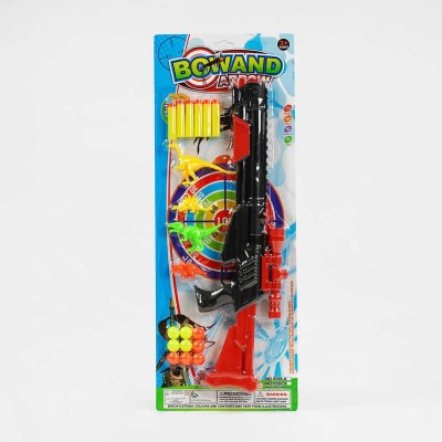 Дитячий іграшковий автоматик 0602-6 ,м’які патрони на присосці, пульки, динозаврики в магазині autoplus, з доставкою по Україні, краща ціна