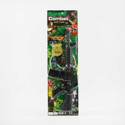 Дитячий іграшковий автоматик M 16-1 (192/2) патрони на присосці, жетон в магазині autoplus, з доставкою по Україні, краща ціна