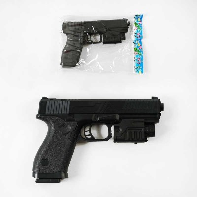 Дитячий іграшковий пістолетік P 2697 A-2 (144) стріляє пульками, лазерний приціл, світло, у пакеті