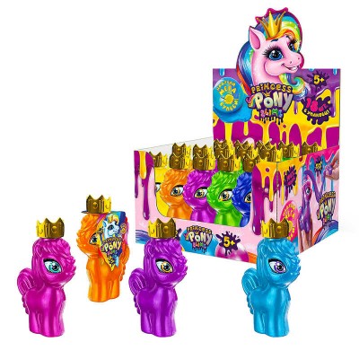 Слайм "Princess Pony Slime" PPS-01-01U УКР. ЦІНА ЗА 18 ШТУК У БЛОЦІ "Danko toys"