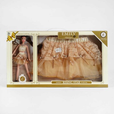 Лялька QJ 069 висота 30 см, спідничка для дівчинки у наборі в магазині autoplus, з доставкою по Україні, краща ціна