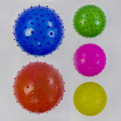 М'яч дитячий масажний С 40281 (1000) 5 кольорів, діаметр 16 см, 35 грамів в магазині autoplus, з доставкою по Україні, краща ціна