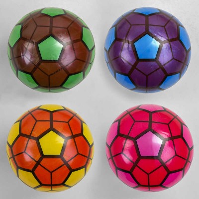 М'яч гумовий C 44661 (500) 4 кольори, діаметр 21 см, вага 60 грамів