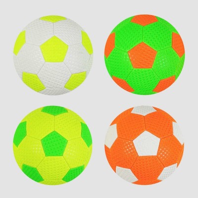 М`яч футбольний C 50488 4 види, вага 280 грамів, гумовий балон, матеріал PVC, розмір №5 в магазині autoplus, з доставкою по Україні, краща ціна