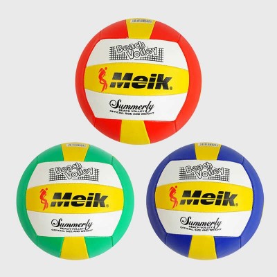 М`яч волейбольний C 55986 (70) 3 види, 280-300 грамм, м`який PVC, гумовий балон в магазині autoplus, з доставкою по Україні, краща ціна