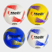 М`яч футбольний C 56000 (50) 4 види, вага 310-330 грамів, м'який PVC, гумовий балон, розмір №5