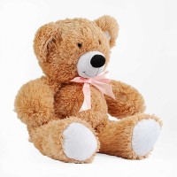 М`яка іграшка "Ведмедик" колір бежевий В42216 висота 100 см - 4820005214785