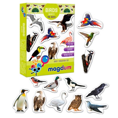 Магнітна гра ML4031-30 EN (70) Magdum , Birds. Рhoto , англ. мова