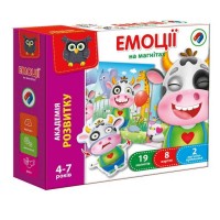 Дитяча гра настільна магнітна "Емоції" (укр) VT5422-05 "Vladi Toys"