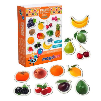 Магнітні ігри ML4031-11 EN (24) "Magdum", "Fruits and berries", англ. мова в магазині autoplus, з доставкою по Україні, краща ціна