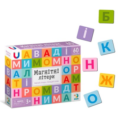 Магнітні літери. Великий набір 200273 (48) "Dodo" в магазині autoplus, з доставкою по Україні, краща ціна