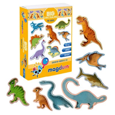 Магнітна гра ML4031-06 EN (70) "Magdum", "Big dinosaurs", англ. мова в магазині autoplus, з доставкою по Україні, краща ціна