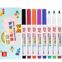 Набір кольорових маркерів 8 кольорів для гладких поверхонь BV-188-8