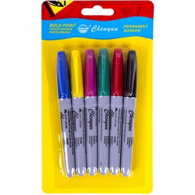 Набір маркерів 6 кольорів 95000-6