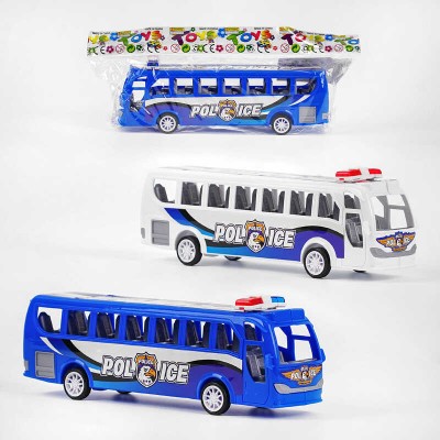 Автобус JY 88-2 A (360/2) Поліція , 2 види, інерція, у пакеті