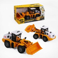 Спецтехніка JS 129-1 (36/2) “Екскаватор”, звук, підсвічування, інерція, гумові колеса, масштаб 1:16
