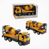 Бетонозмішувач CXY 333-11 (60/2) підсвічування, пісні англійською, мелодії, звуки транспорту, інерція, рухомі елементи