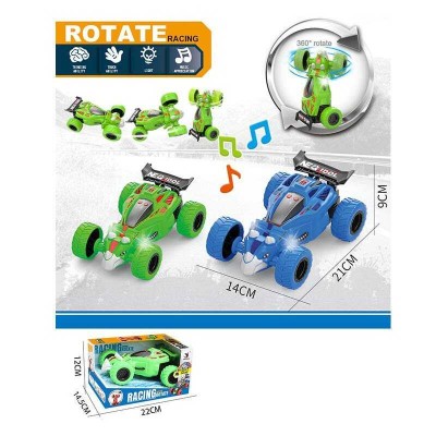 Машинка 1189-59 2 кольори, звук, підсвічування, інерція, обертається колісна вісь
