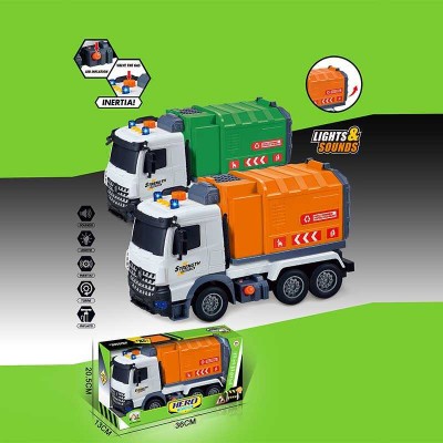 Спецтехніка 687-57 C (24/2) 2 кольори, звук, підсвічування, інерція, гумові колеса