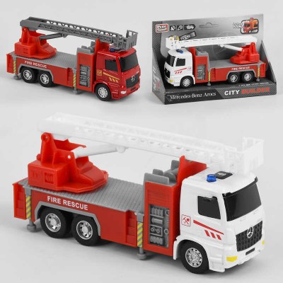 Спецтехніка "Автовежа" 6718 (48/2) "Play Smart" 2 кольори, металопластик, світло, звук, інерція