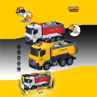 Машина музична 687-55 A (24/2) 2 кольори, підсвічування, звукові ефекти, інерція, рухомі деталі, аксесуари, ВИДАЄТЬСЯ МІКС