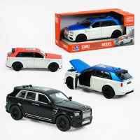 Машина 8110-1 (36/2) 3 види, підсвічування, звукові ефекти, інерція, відчиняються двері та капот, ВИДАЄТЬСЯ ТІЛЬКИ МІКС ВИДІВ