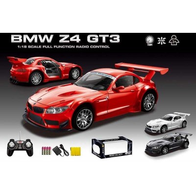 Машина на радіокеруванні 866-1812 B 84628 (24/2) "BMW Z4 GT3", 3 кольори, світло, акумулятор 4,8V, 2.4 Ghz-А, батарейки, у коробці, ВИДАЄТЬСЯ МІКС ВИДІВ