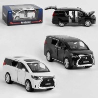 Машина EL 1317 (36) "Auto Expert" 2 кольори, металопластик, 1:24, інерція, світло, звук, відчиняються двері, капот та багажник