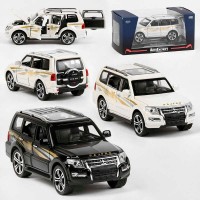 Джип металопластик GT - 2156 Авто Експерт Преміум , 2 кольори, 1:32, світло, звук, інерція, відчиняються двері, багажник, капот