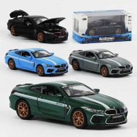 Машинка LF-04412 (48) "Авто Експерт" 4 види, металопластик, 1:32, звук, світло, інерція, відчиняються двері, багажник, капот, у коробці, МІКС