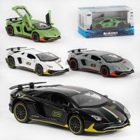 Машина металопластик LF - 01344 (72) "Авто Експерт", 4 кольори, 1:32, світло, звук, інерція, відчиняються двері, багажник, МІКС
