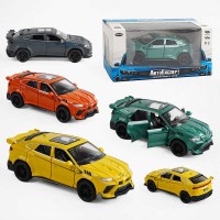 Машинка DL 68155 (48/2) "Авто Експерт", 4 кольори, металопластик, масштаб 1:32, світло, звук, інерція, відчиняються двері, багажник та капот, ВИДАЄТЬСЯ ТІЛЬКИ МІКС ВИДІВ