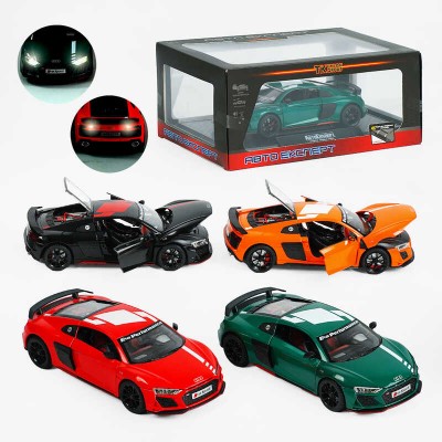 Машинка 12600 "Авто Експерт", 4 кольори, металопластик, 1:24, звук, світло, інерція, рухомі елементи, викрутка, ВИДАЄТЬСЯ ТІЛЬКИ МІКС ВИДІВ