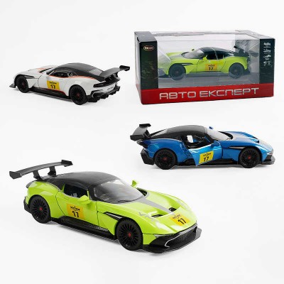 Машина TX 67052 (48/2) "Авто Експерт", 3 кольори, металопластик, масштаб 1:22, світло, звук, інерція, відчиняються двері та капот, ВИДАЄТЬСЯ ТІЛЬКИ МІКС ВИДІВ