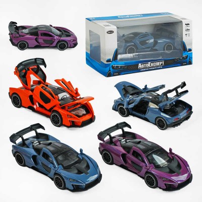 Машинка RS-23166 (48/2) "Авто Експерт", 3 кольори, металопластик, 1:32, звук, світло, інерція, рухомі елементи, ВИДАЄТЬСЯ ТІЛЬКИ МІКС ВИДІВ