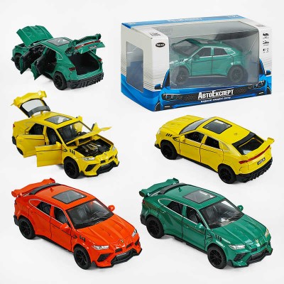 Машинка RS-11800 (48/2) "Авто Експерт", 3 кольори, металопластик, 1:32, звук, світло, інерція, рухомі елементи, ВИДАЄТЬСЯ ТІЛЬКИ МІКС ВИДІВ